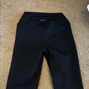 FIVE Black Leggings XS